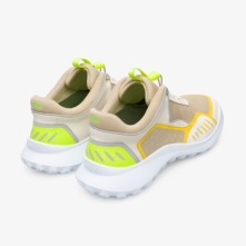 Camper Cream / Beige / Light Grey / Neon Yellow Sneakers Mens - Crclr Online Ireland | OENYA8206